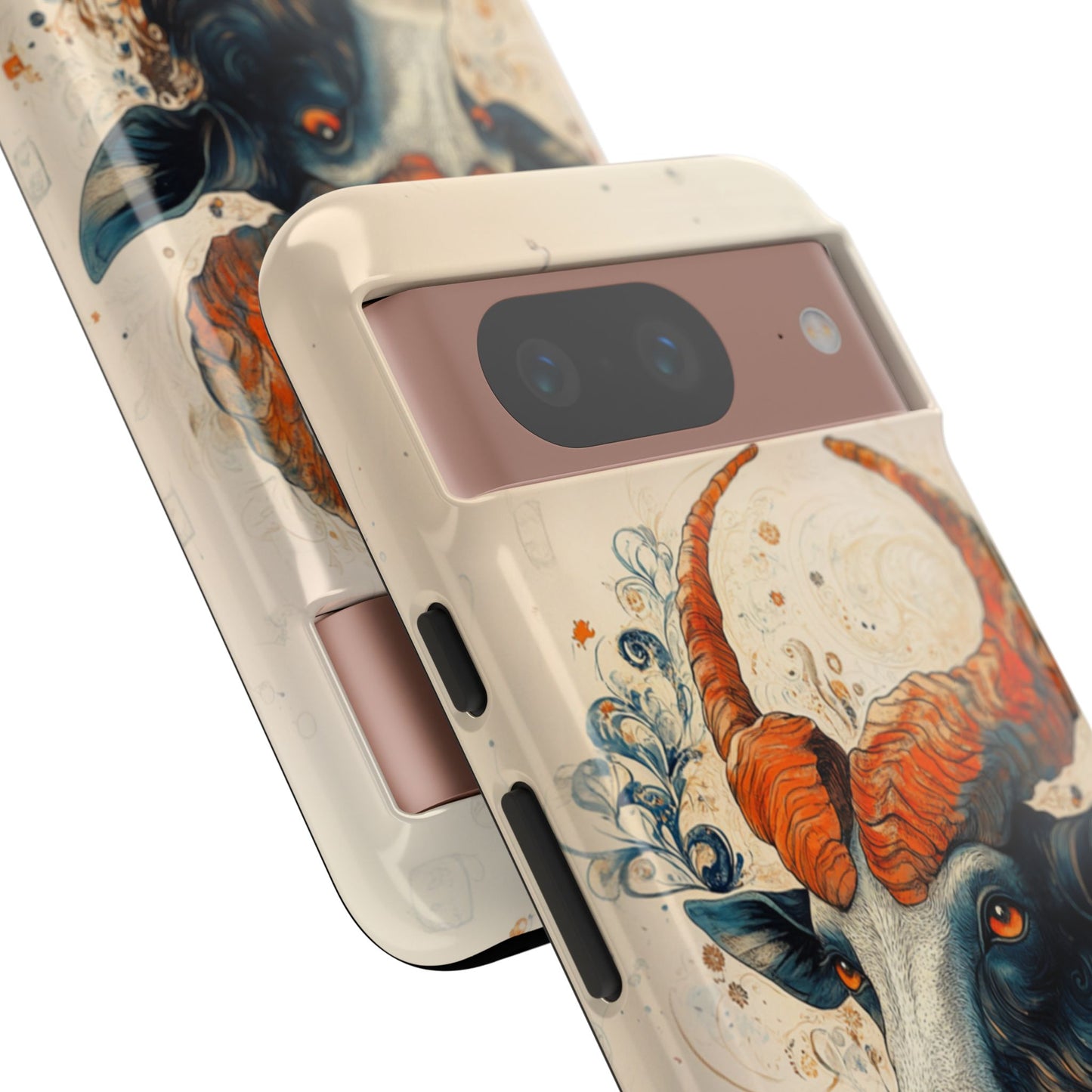 Capricorn Zodiac Artistic Floral Phone Case – iPhone, Google Pixel, Samsung Galaxy