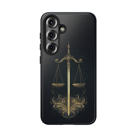 Libra Gilded Balance – Tough Samsung Galaxy Case