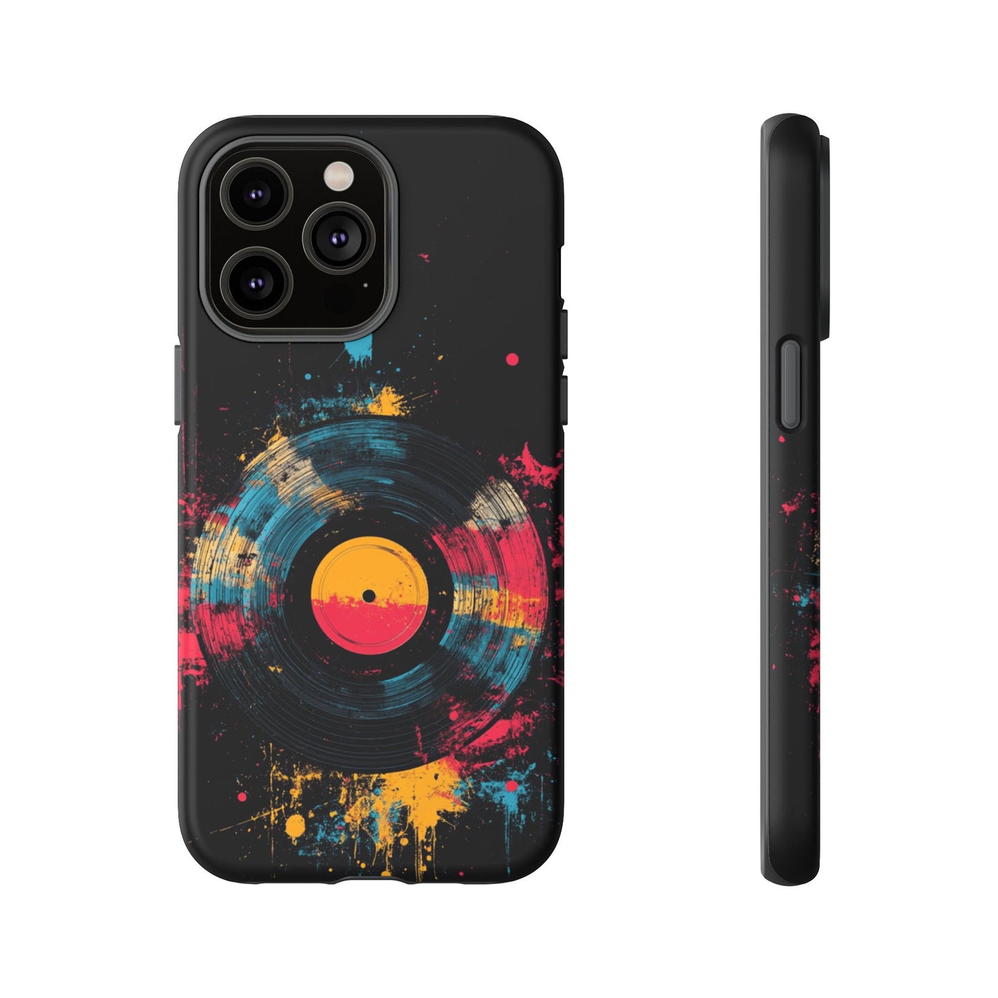 Vibrant Vinyl Record Phone Case - iPhone, Google Pixel, Samsung Galaxy