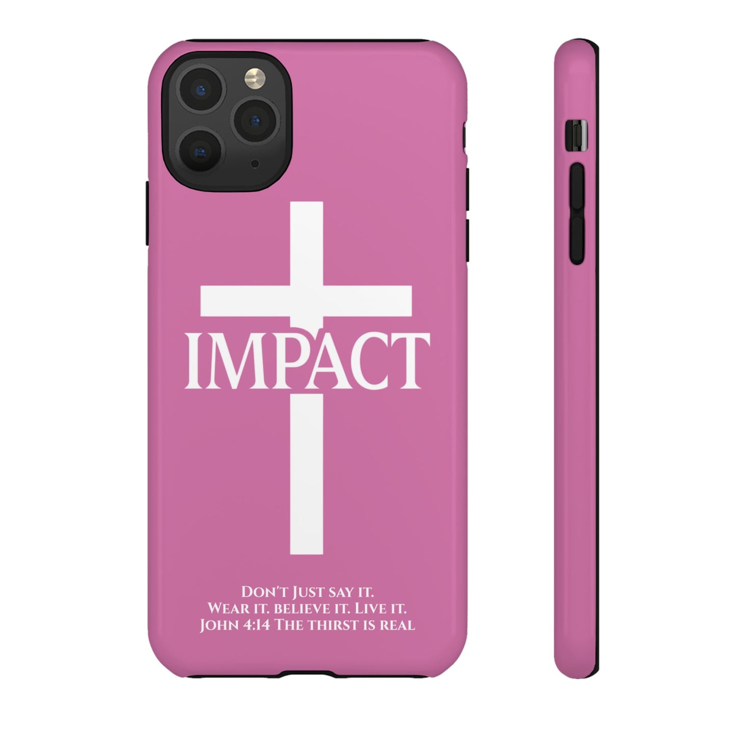 Impact Pink - Tough iPhone Case