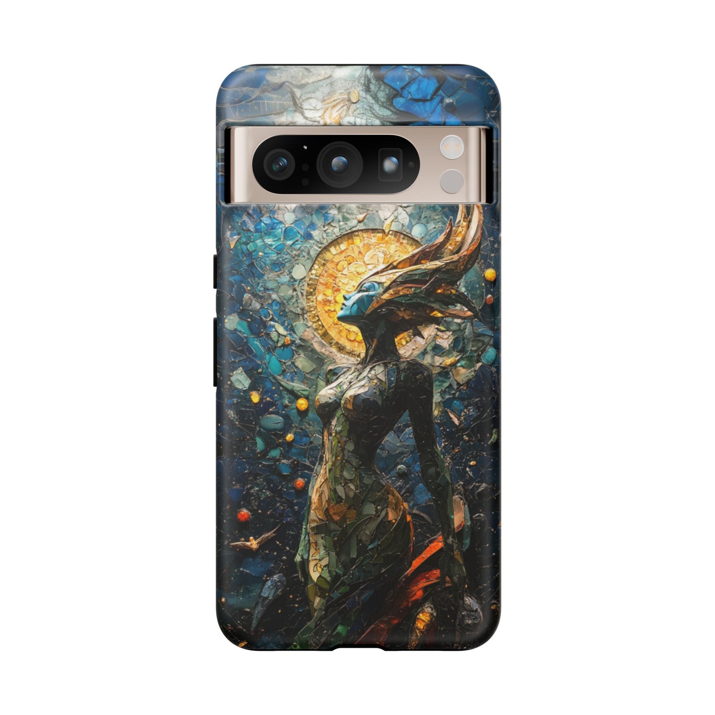 Ethereal Mosaic Goddess Phone Case - iPhone, Google Pixel, Samsung Galaxy