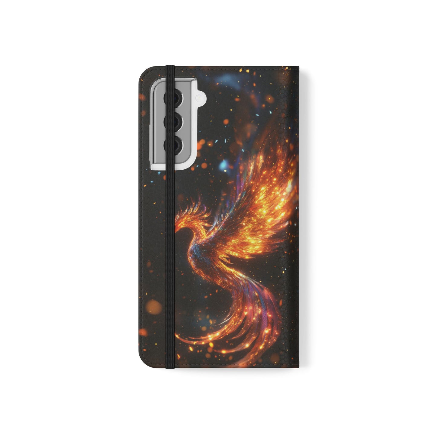 Cosmic Phoenix - Wallet Flip Case