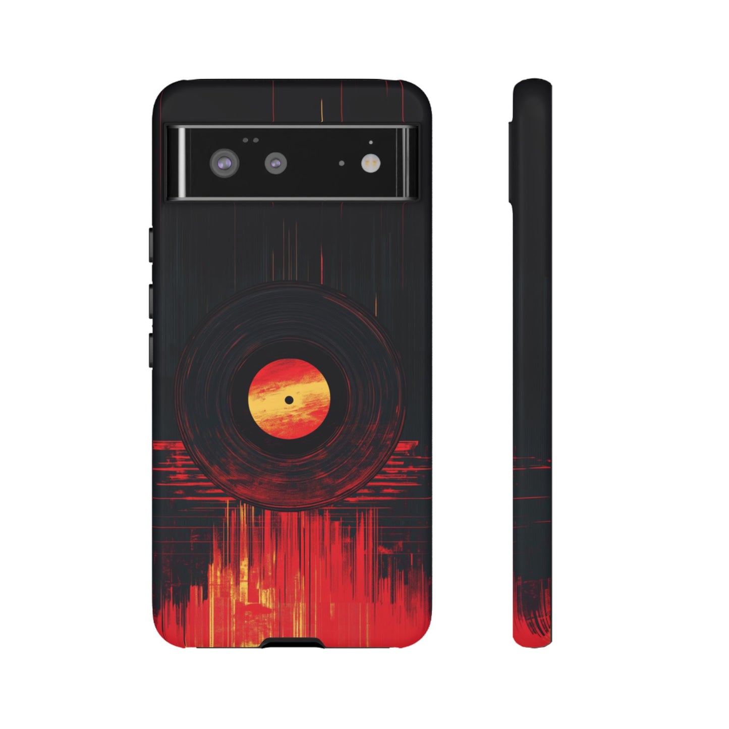 Retro Vinyl Record Phone Case - iPhone, Google Pixel, Samsung Galaxy