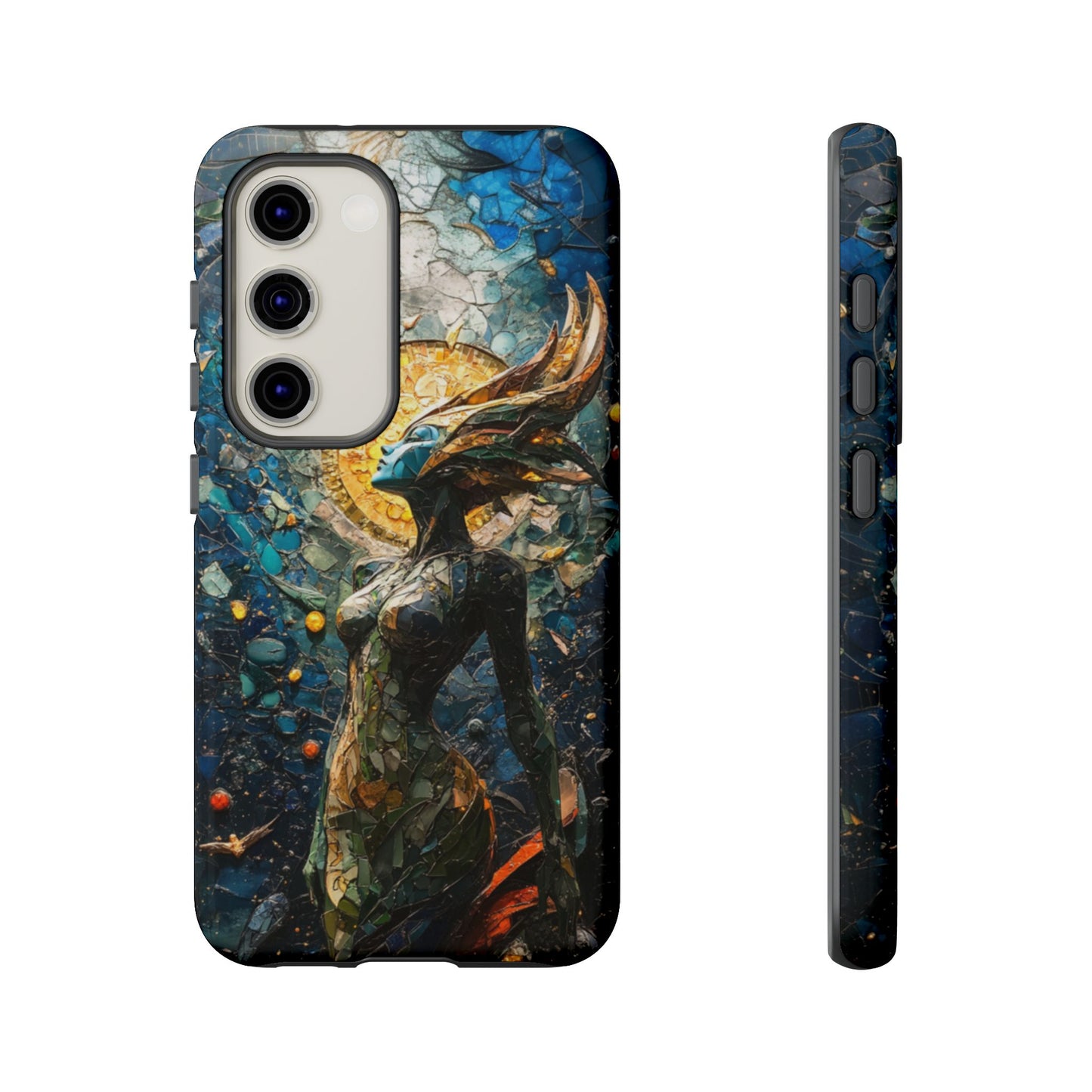Stained Glass Goddess - Tough Samsung Galaxy Case