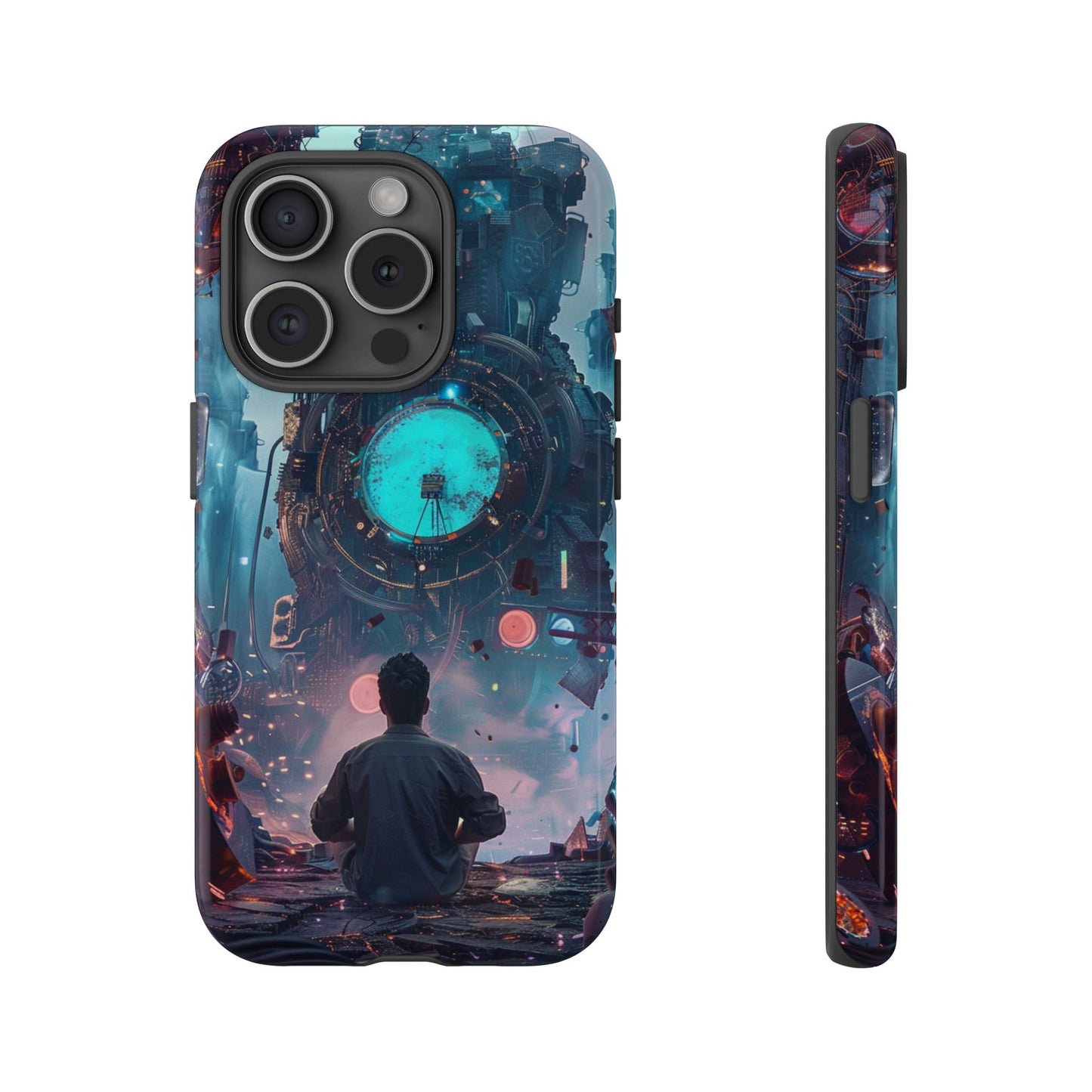 Time-Traveling Musician Phone Case - iPhone, Google Pixel, Samsung Galaxy