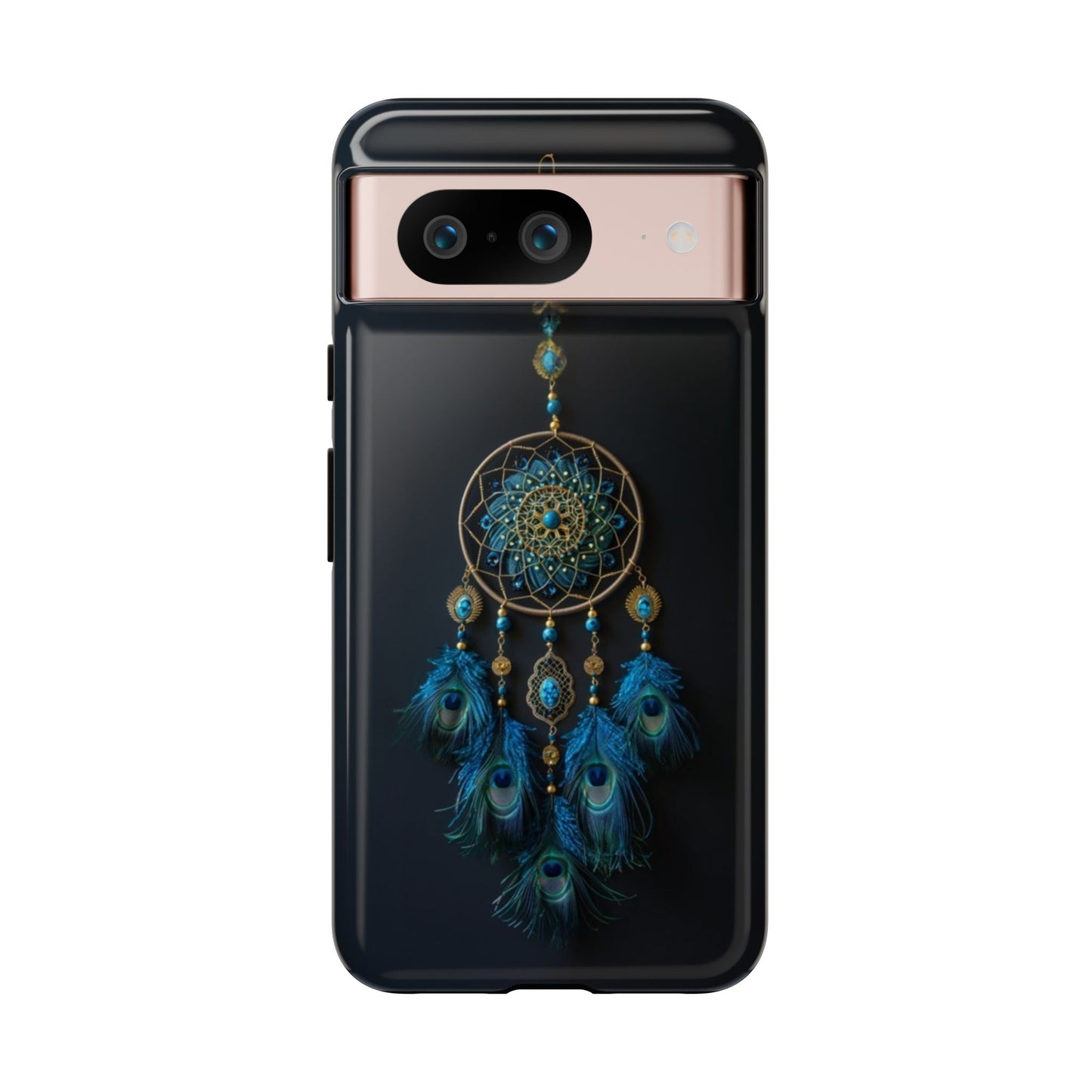 Peacock Feather Dreamcatcher - Tough Google Pixel Case