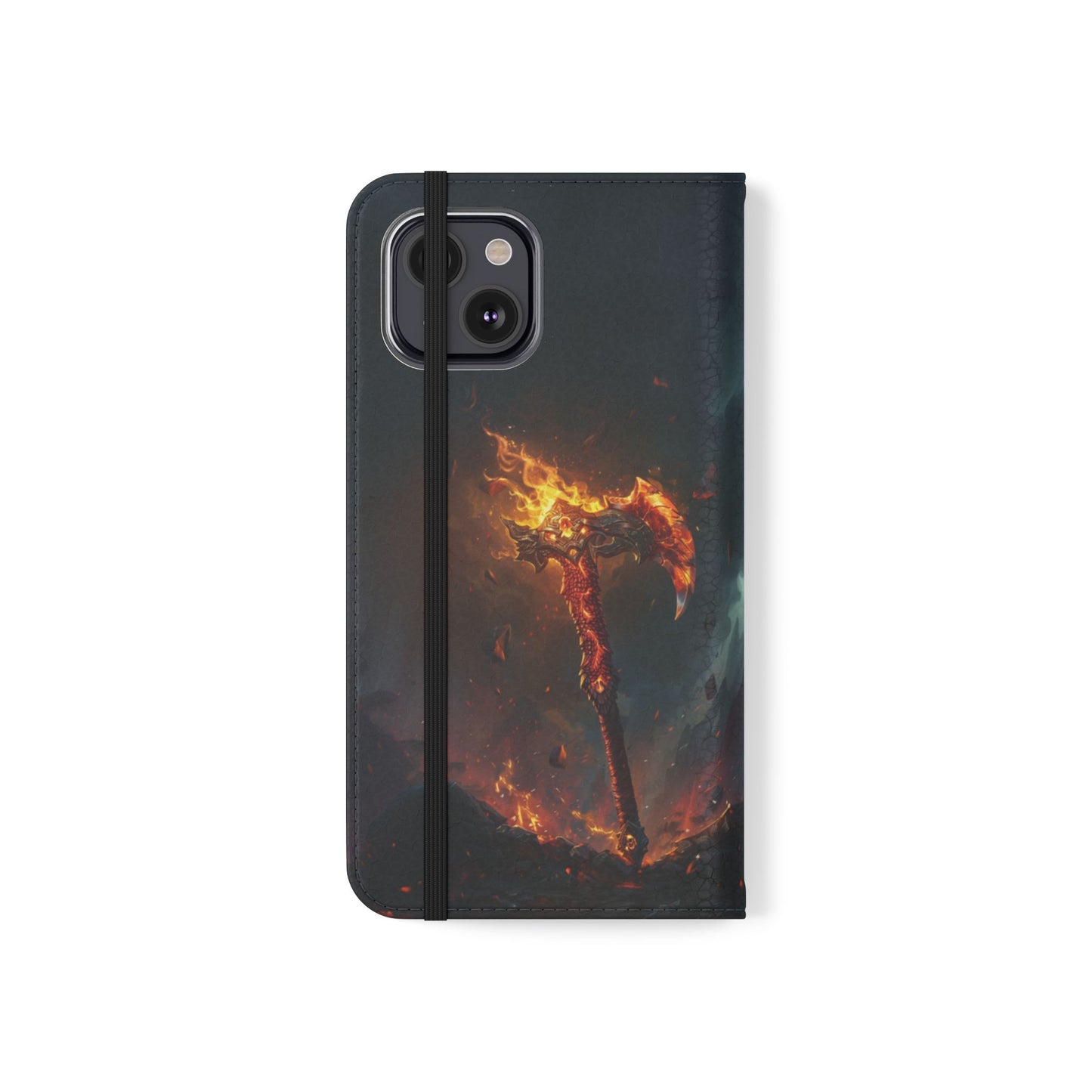 Dragon Fire Axe - Wallet Flip Case