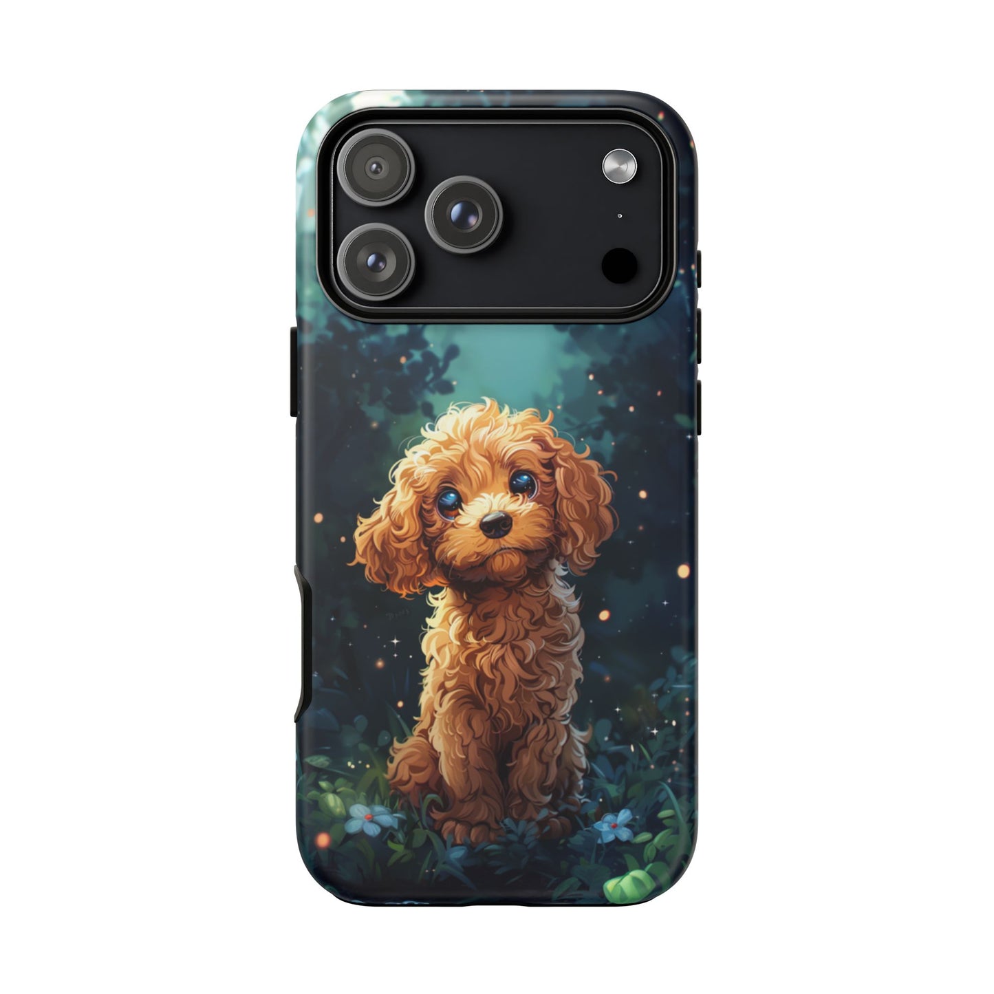 Forest Poodle - Tough iPhone Case