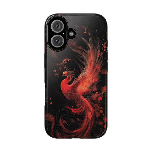 Crimson Phoenix - Tough iPhone Case