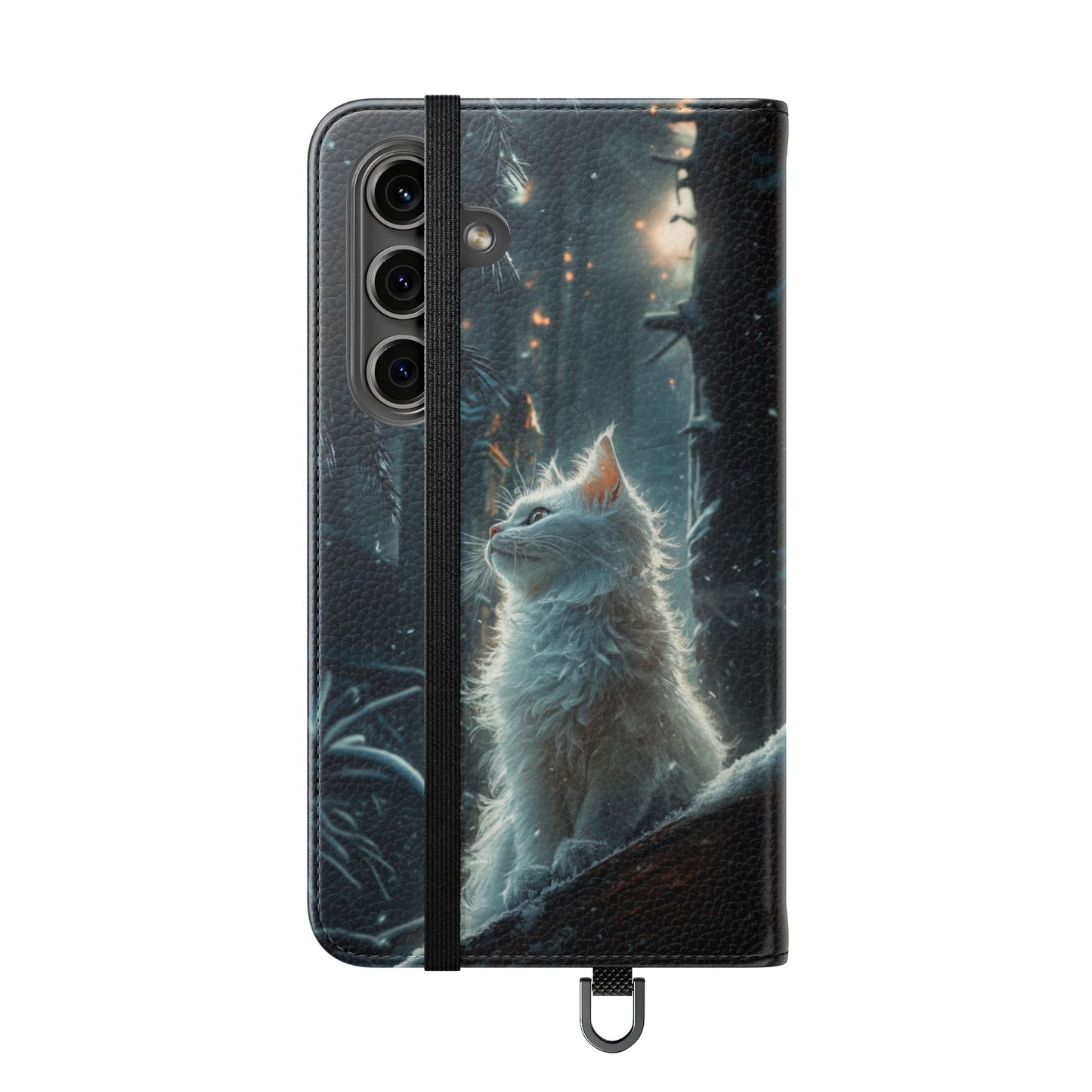 Winter Spirit Cat - Wallet Flip Case