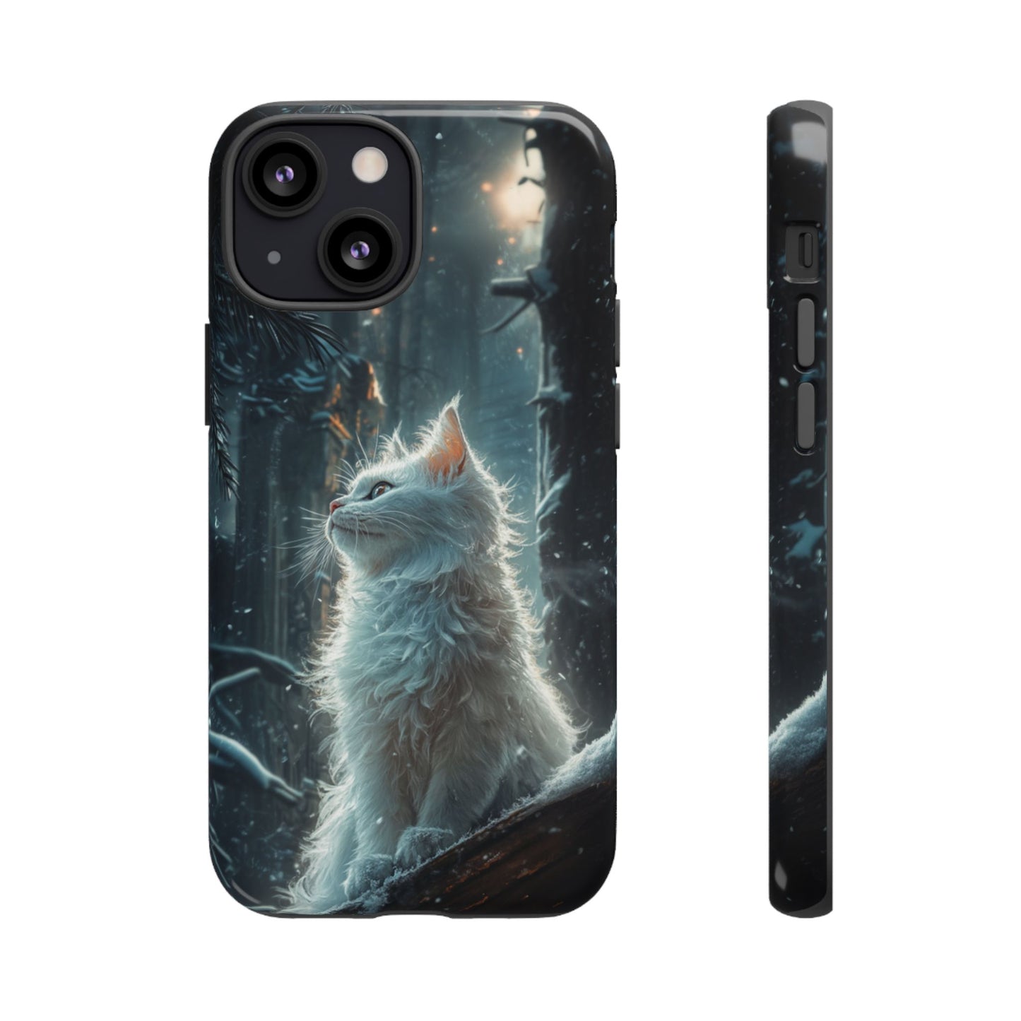 Winter Spirit Cat - Tough iPhone Case