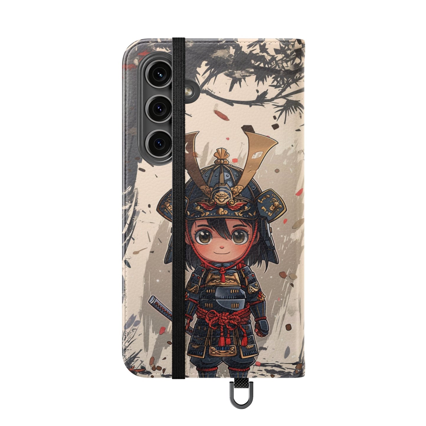 Chibi Samurai - Wallet Flip Case