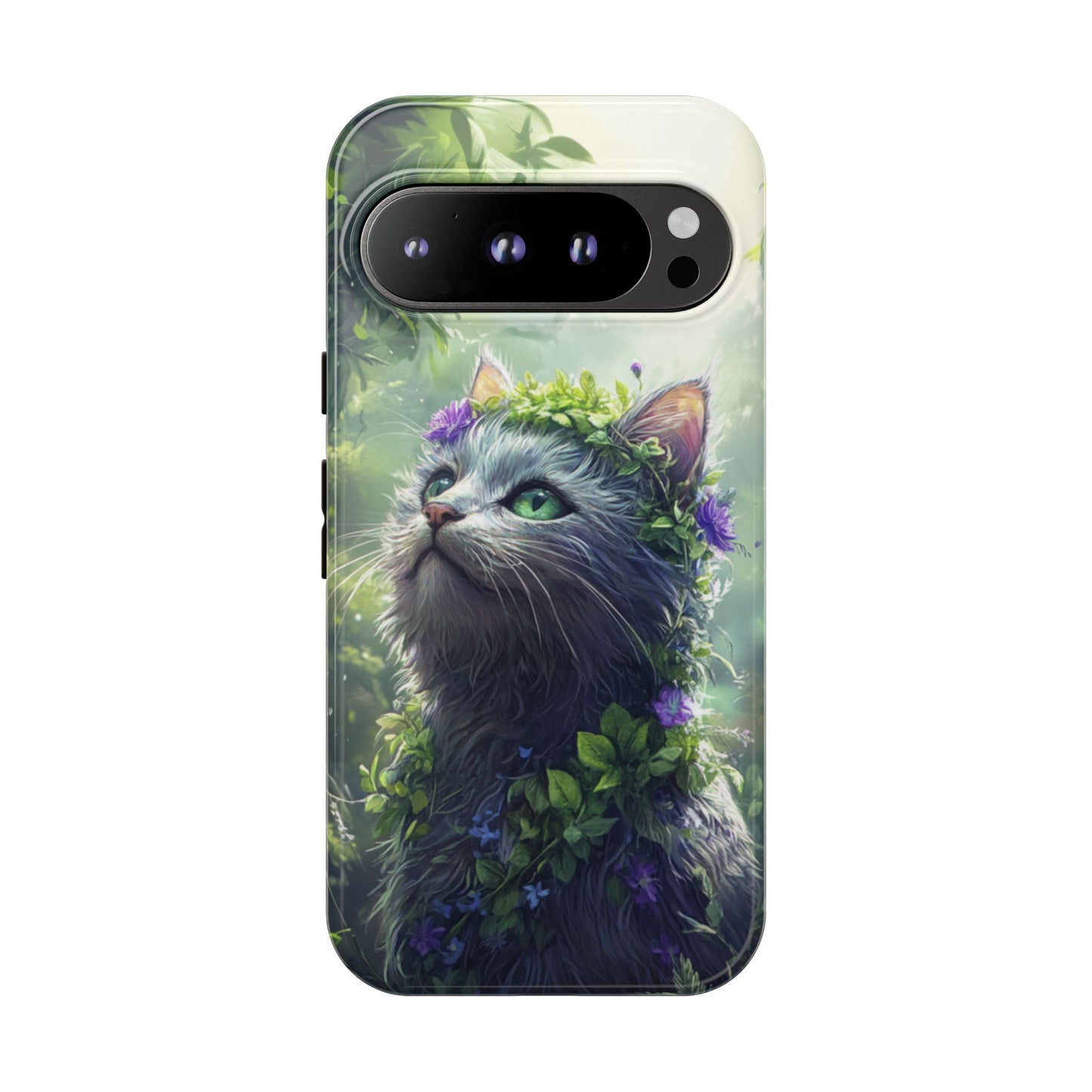 Forest Spirit Cat - Tough Google Pixel Case