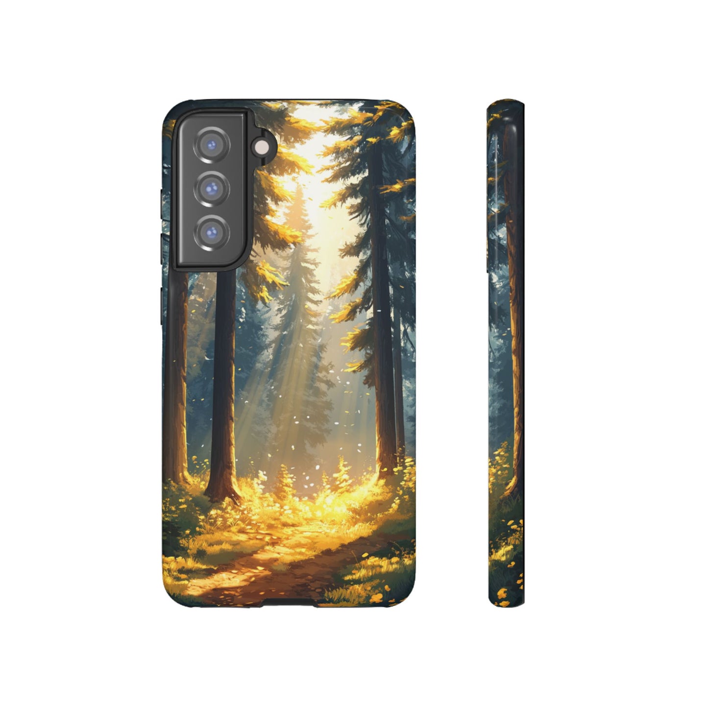 Golden Forest Serenity Phone Case - iPhone, Google Pixel, Samsung Galaxy