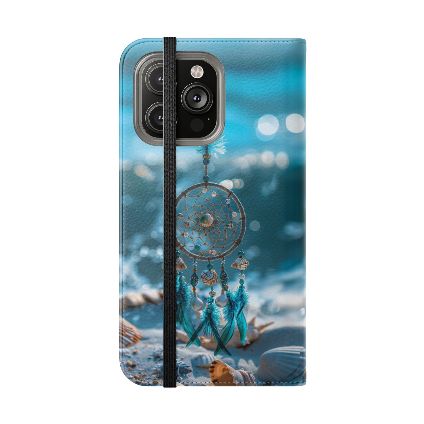 Ocean Beach Dreamcatcher - Wallet Flip Case