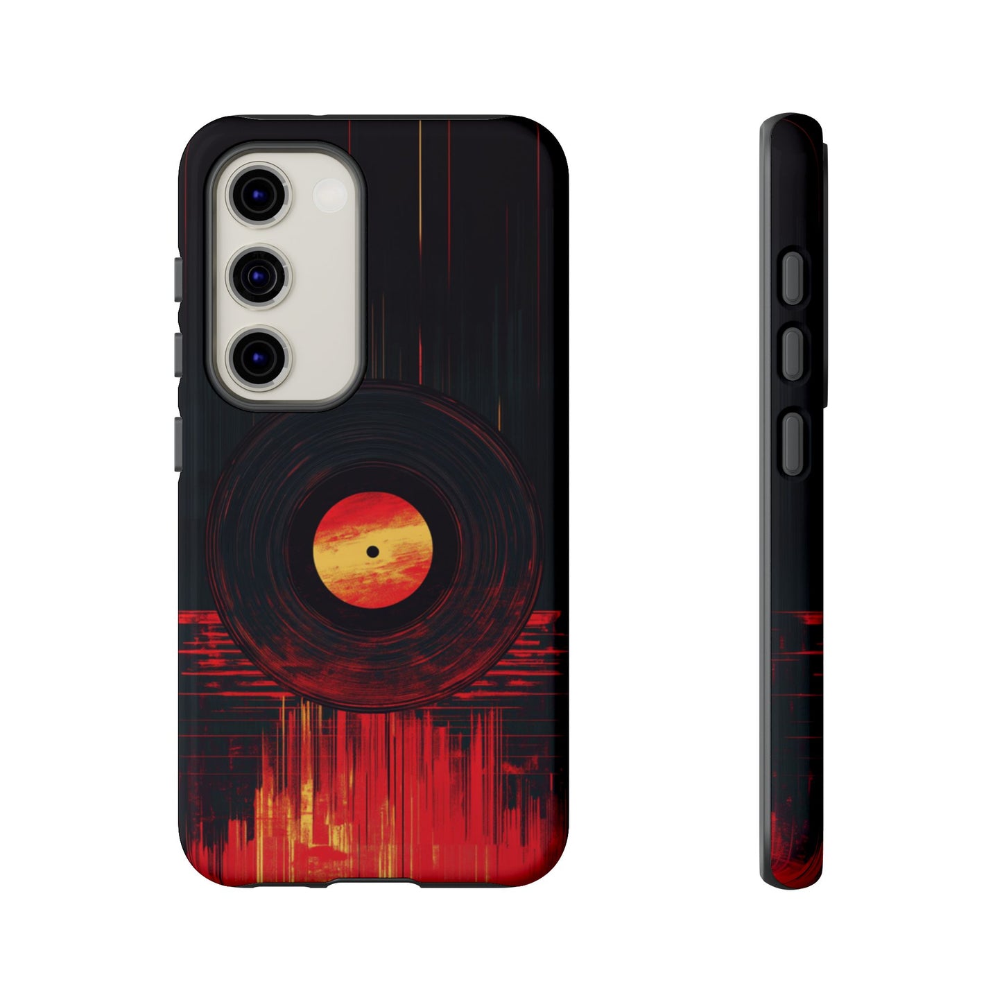 Retro Vinyl Record Phone Case - iPhone, Google Pixel, Samsung Galaxy