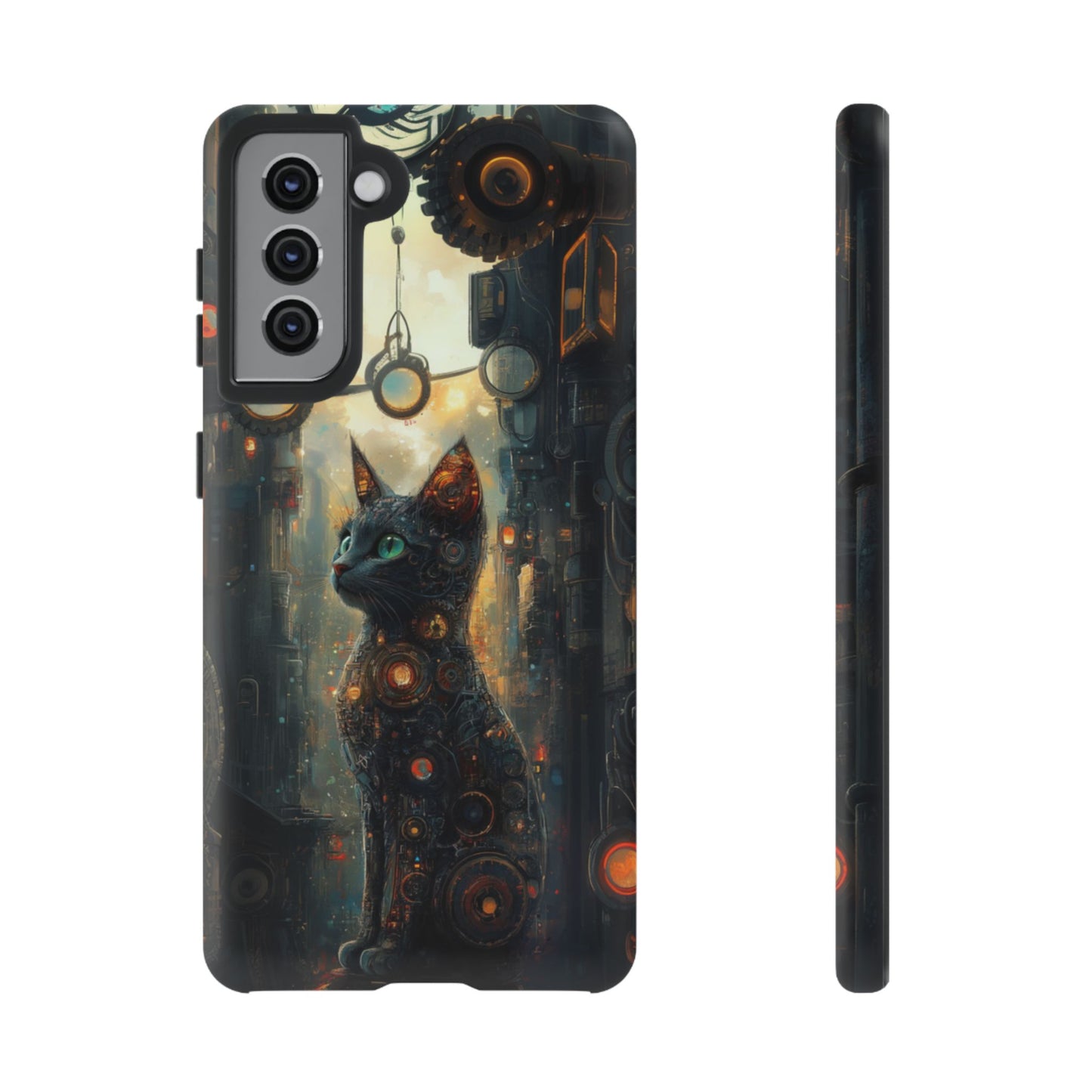 Industrial Revolution Cat Phone Case - iPhone, Google Pixel, Samsung Galaxy