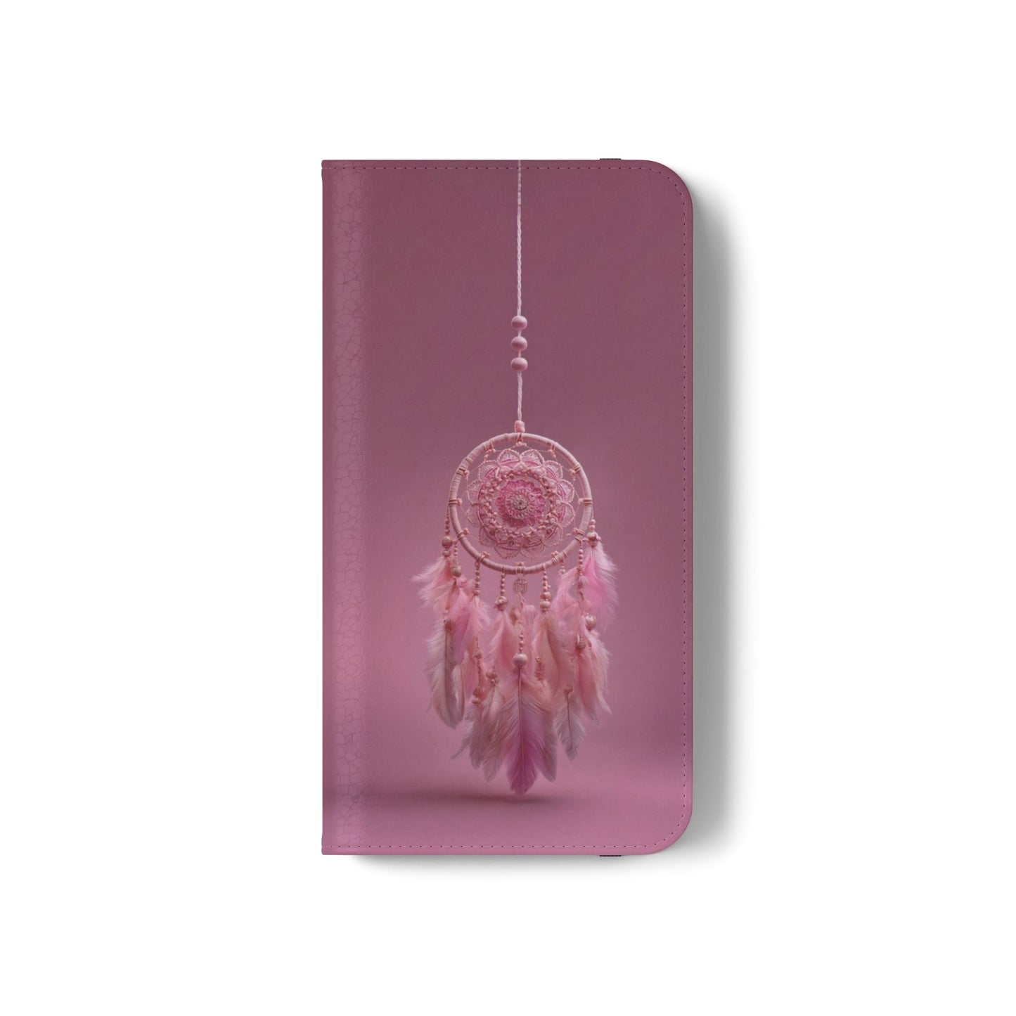 Pink Lace Dreamcatcher - Wallet Flip Case