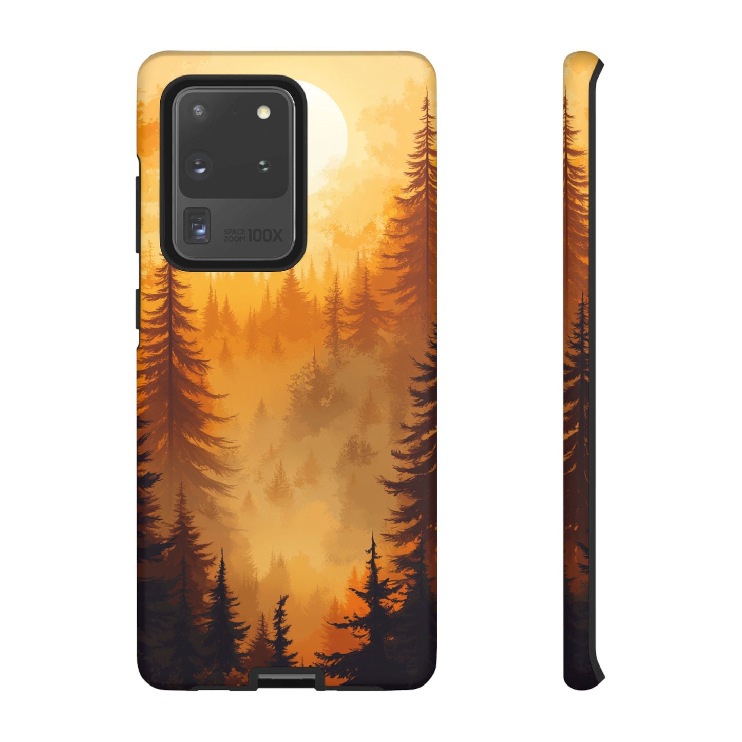 Golden Sunset Forest Phone Case - iPhone, Google Pixel, Samsung Galaxy