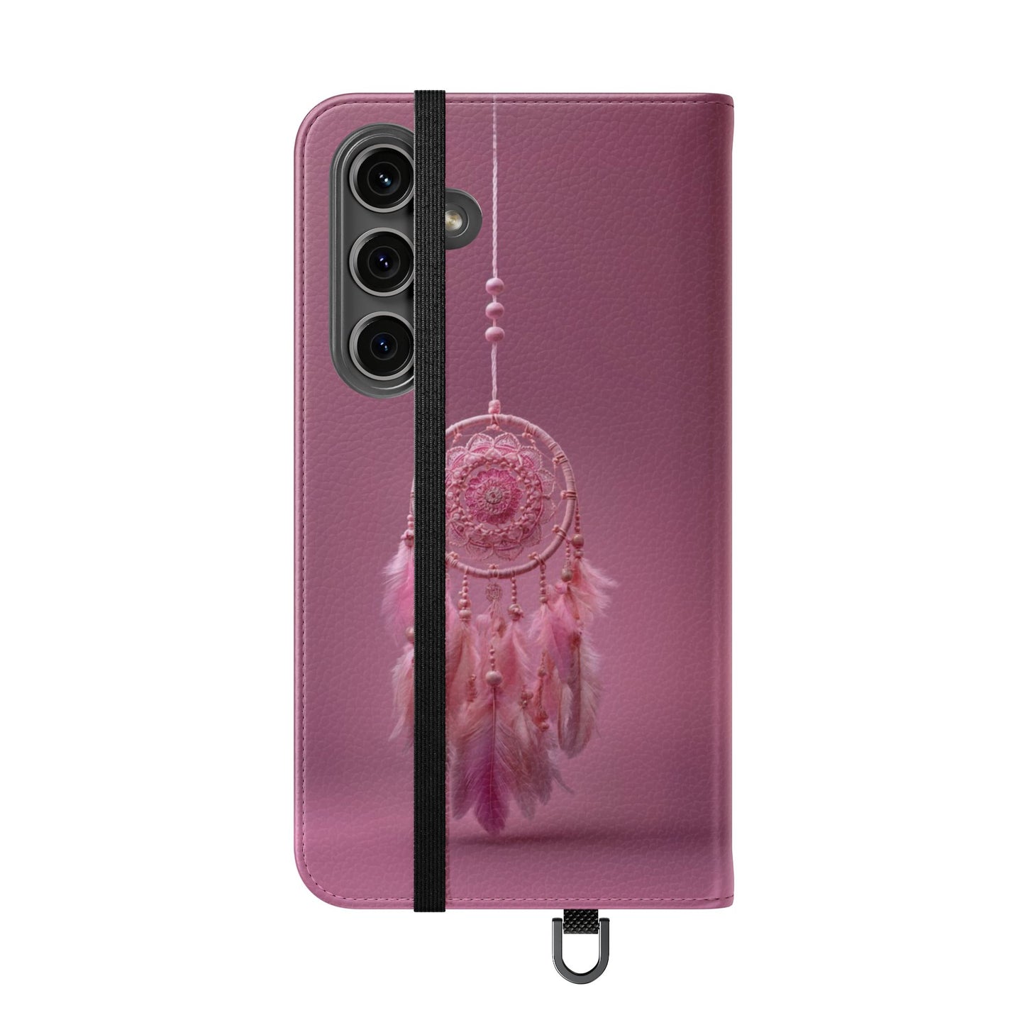 Pink Lace Dreamcatcher - Wallet Flip Case