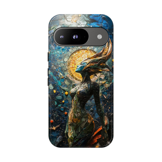 Stained Glass Goddess - Tough Google Pixel Case