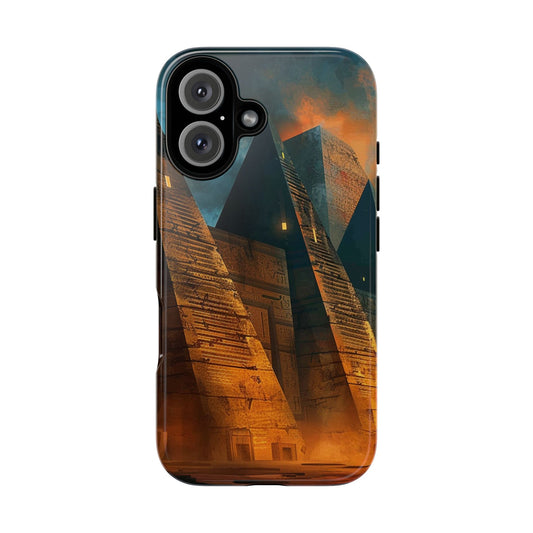 Ancient Egyptian Pyramids Sunset - Tough iPhone Case