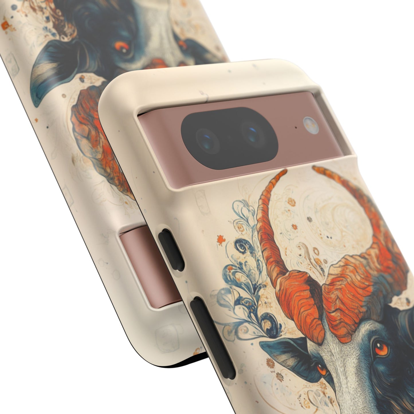 Capricorn Zodiac Artistic Floral Phone Case – iPhone, Google Pixel, Samsung Galaxy