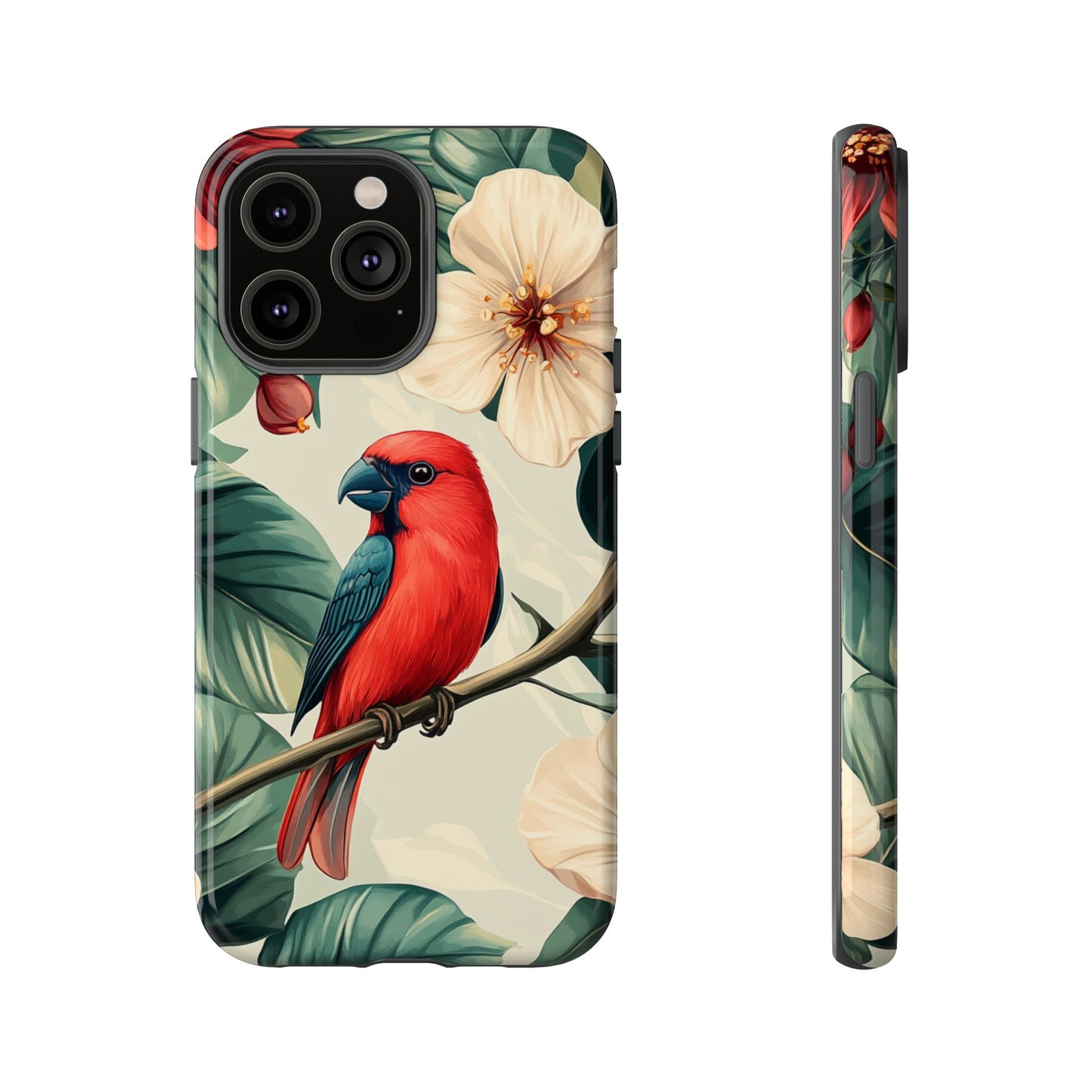 Scarlet Songbird - Tough iPhone Case