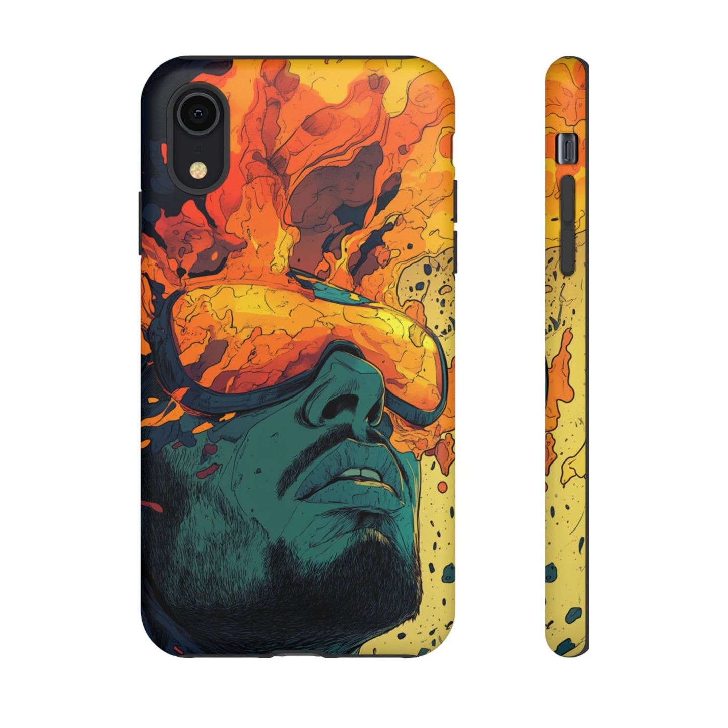 Flame Vision Phone Case - iPhone, Google Pixel, Samsung Galaxy