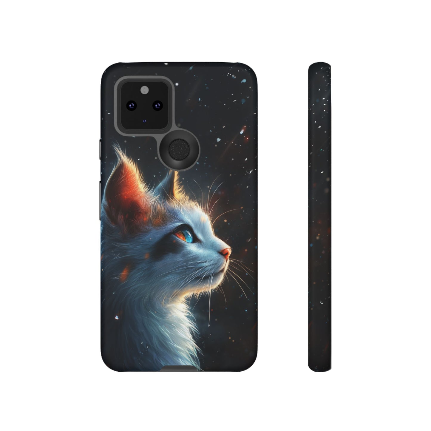 Enchanting Winter Cat Phone Case - iPhone, Google Pixel, Samsung Galaxy