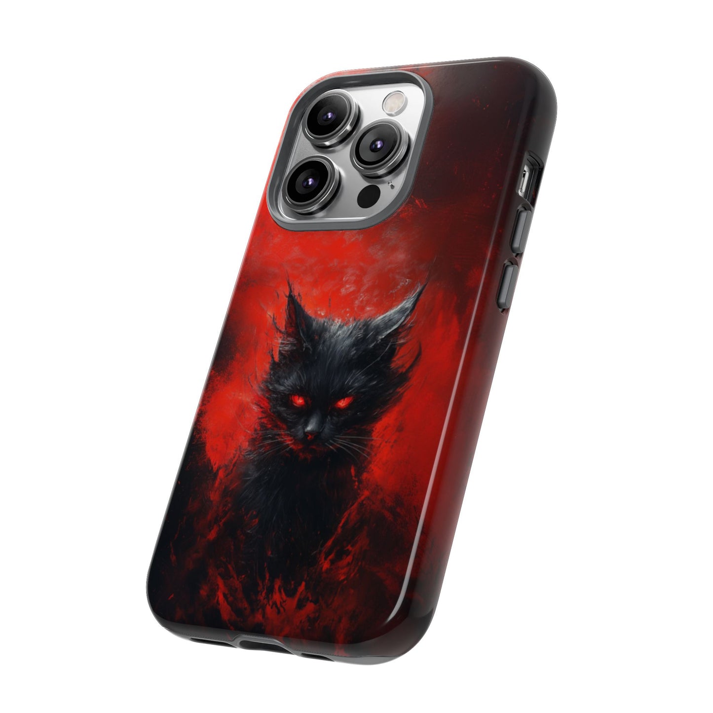 Infernal Cat Phone Case - iPhone, Google Pixel, Samsung Galaxy