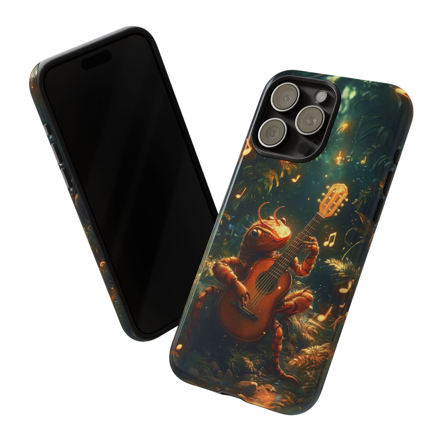 Serenade Forest Guitarist - Tough iPhone Case