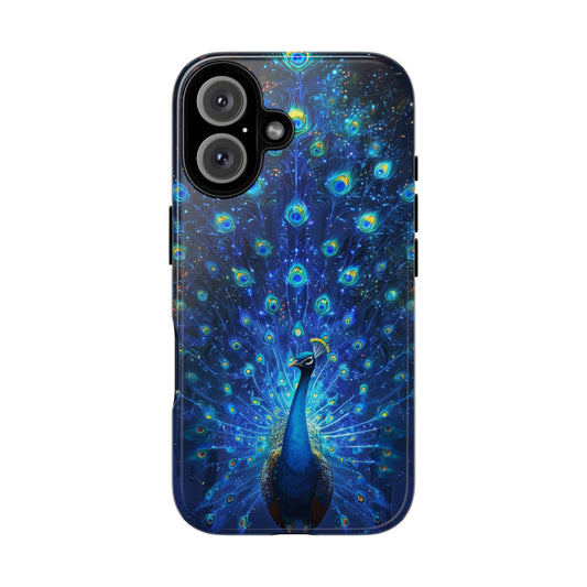 Starlit Peacock Majesty – Tough iPhone Case