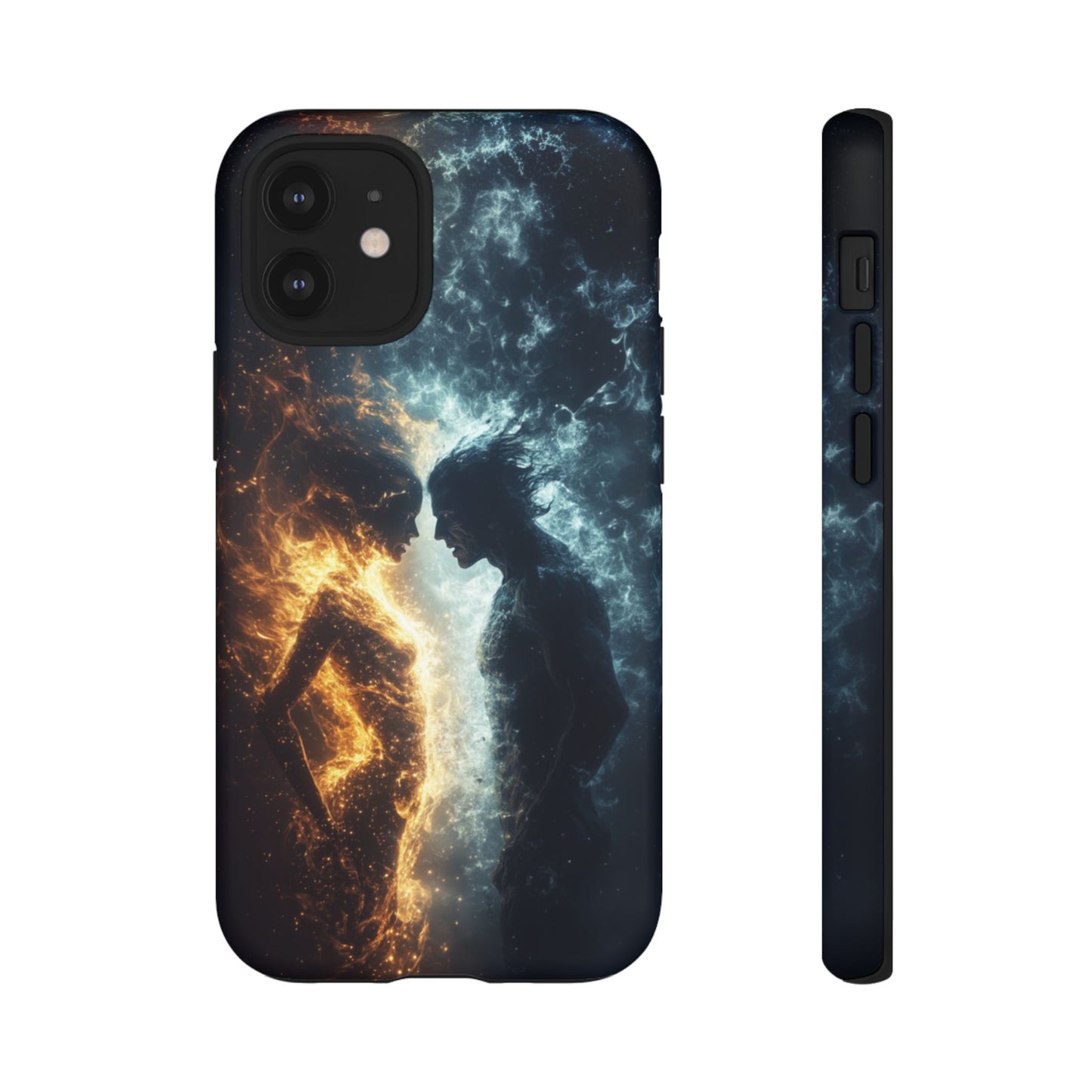 Fire & Frost Lovers - Tough iPhone Case