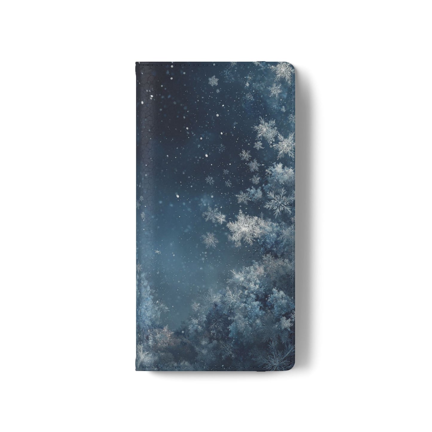 Winter Snowflakes - Wallet Flip Case