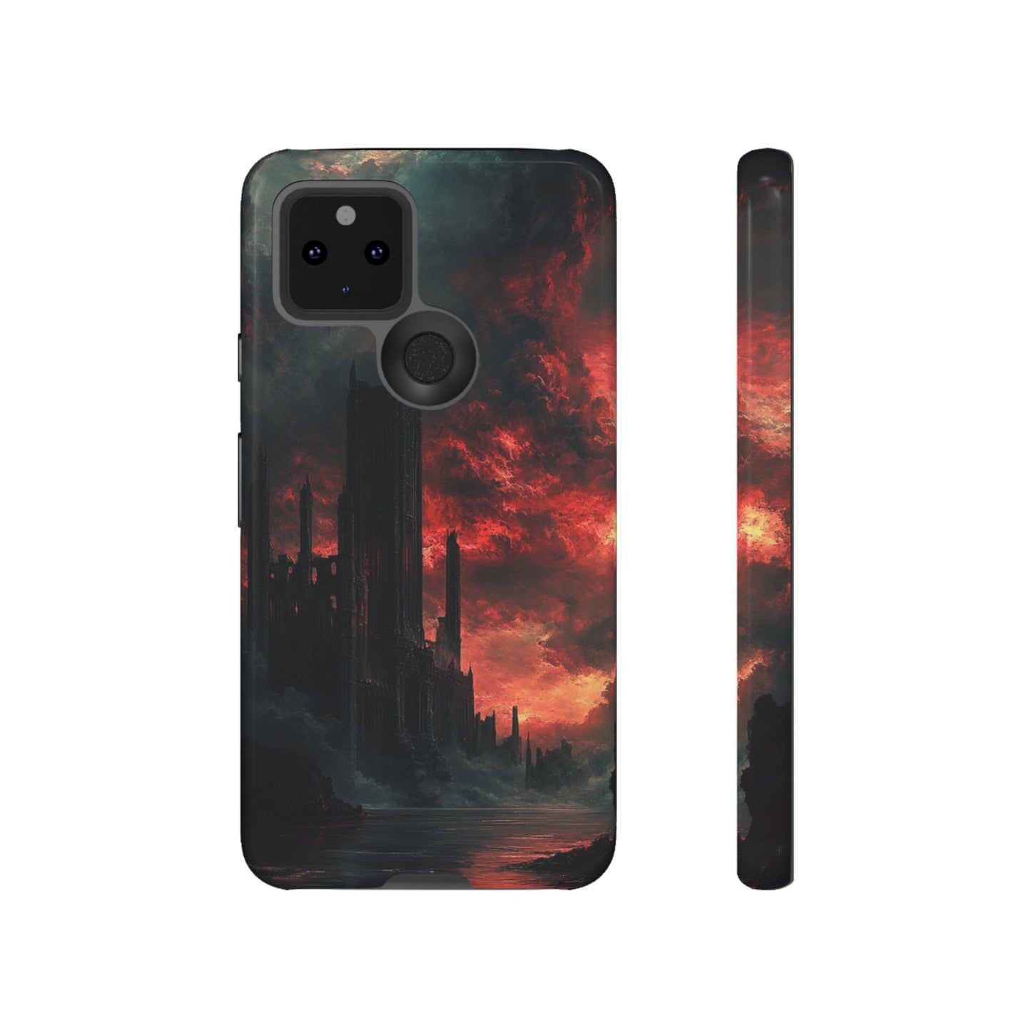 Crimson Dread Citadel – Tough Google Pixel Case