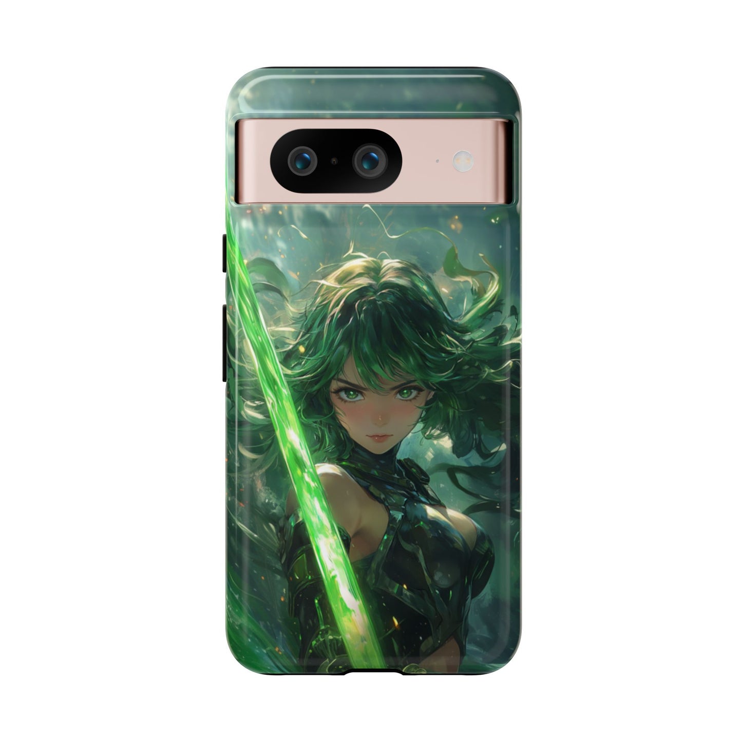 Emerald Blade Warrior – Tough Google Pixel Case