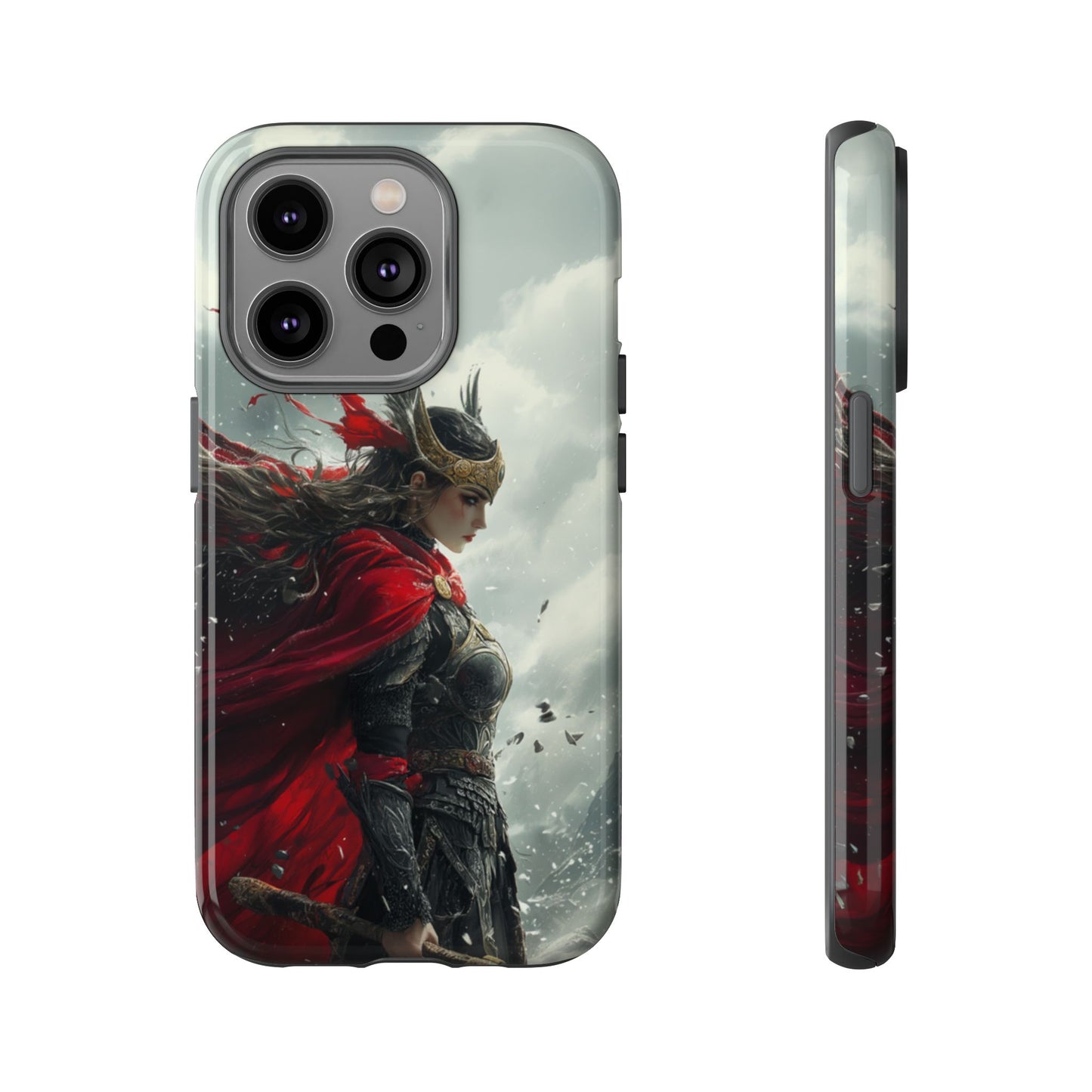 Freya Crimson Valkyrie - Tough iPhone Case