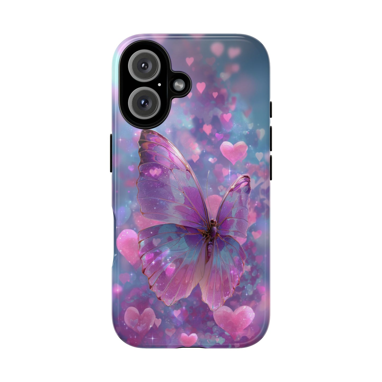 Cupid's Flutter Butterfly - Tough iPhone Case