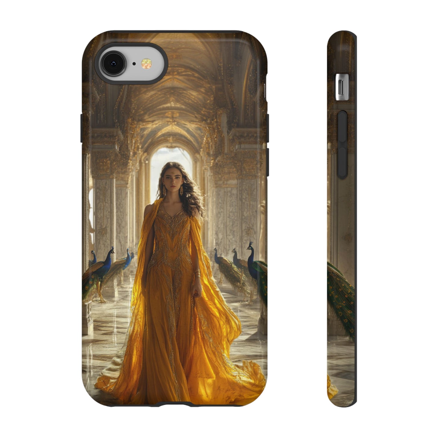 Hera Golden Palace Peacock Goddess - Tough iPhone Case