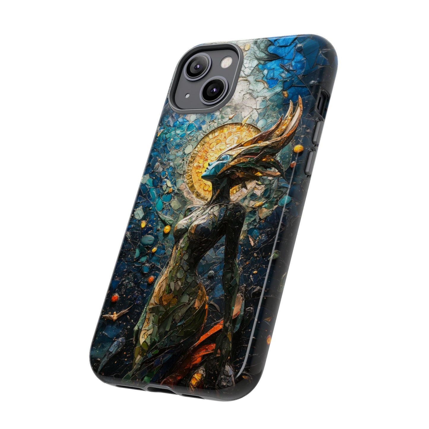 Ethereal Mosaic Goddess Phone Case - iPhone, Google Pixel, Samsung Galaxy