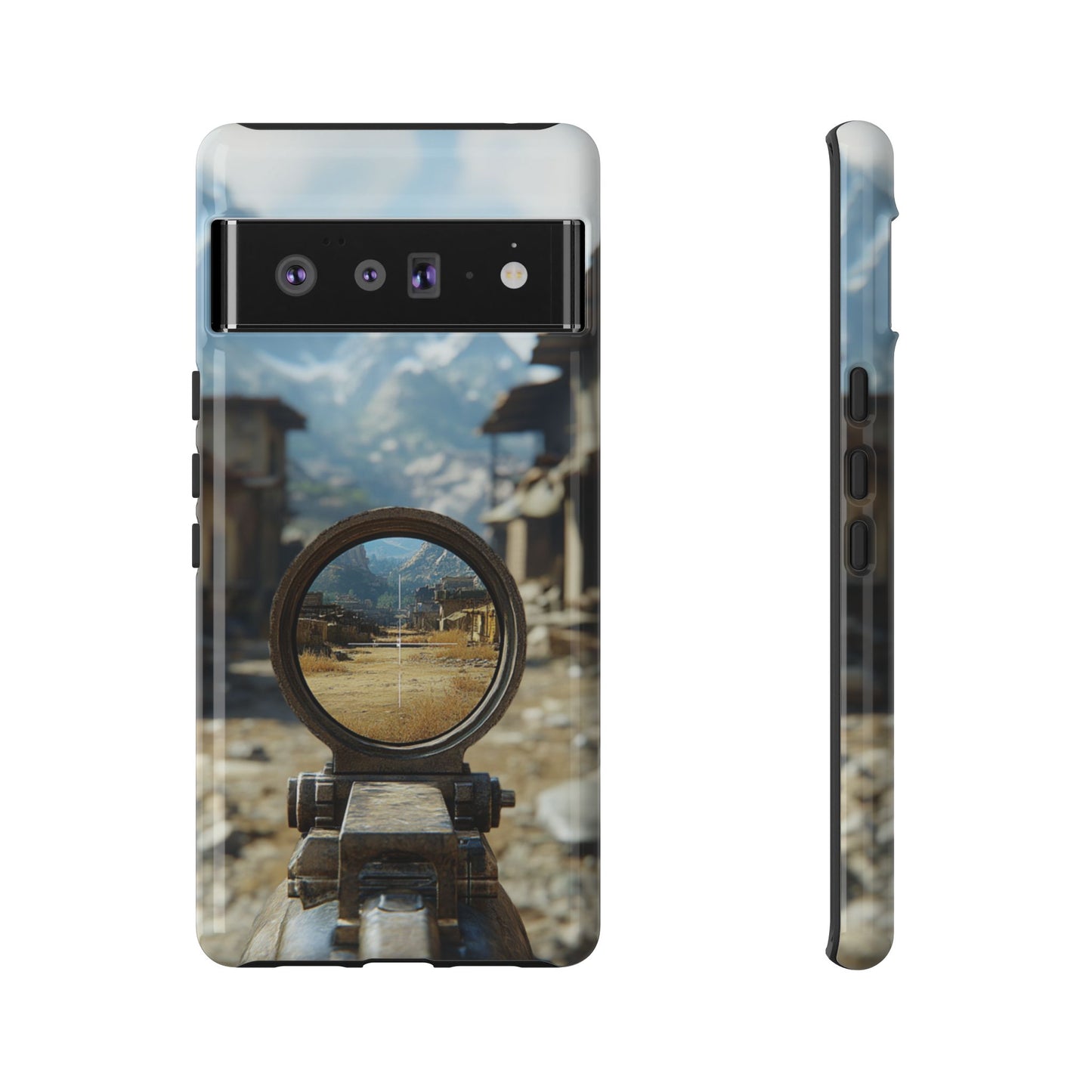 Desert Sniper Focus - Tough Google Pixel Case