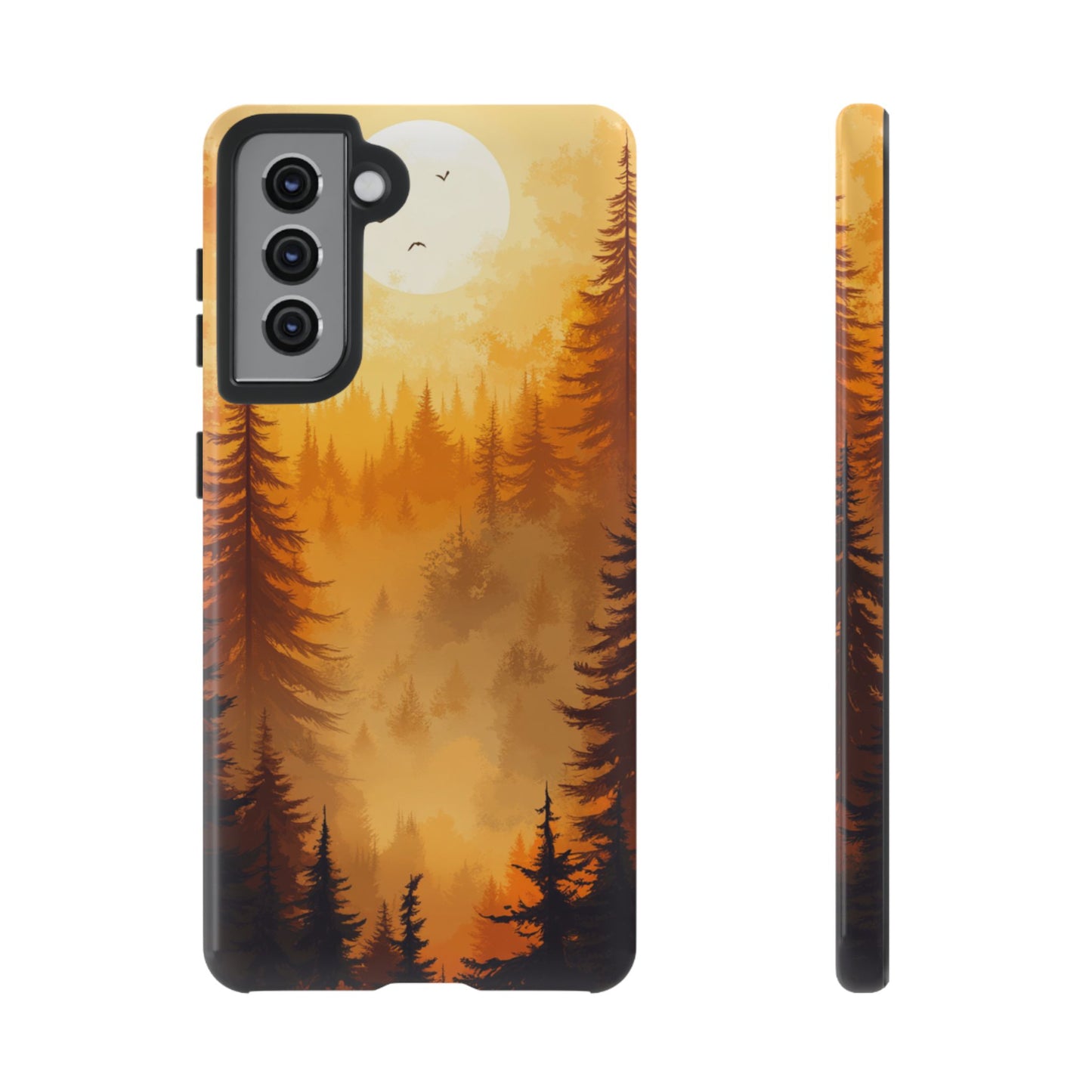 Golden Sunset Forest Phone Case - iPhone, Google Pixel, Samsung Galaxy