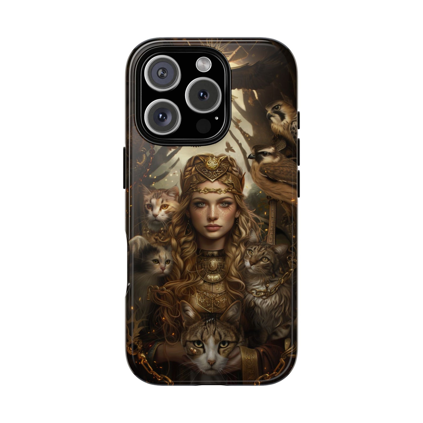 Freya Feline Majesty – Tough iPhone Case