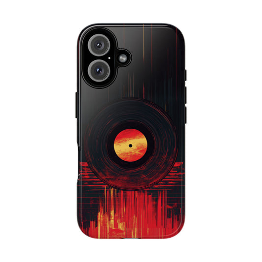 Retro Vinyl Record Phone Case - iPhone, Google Pixel, Samsung Galaxy