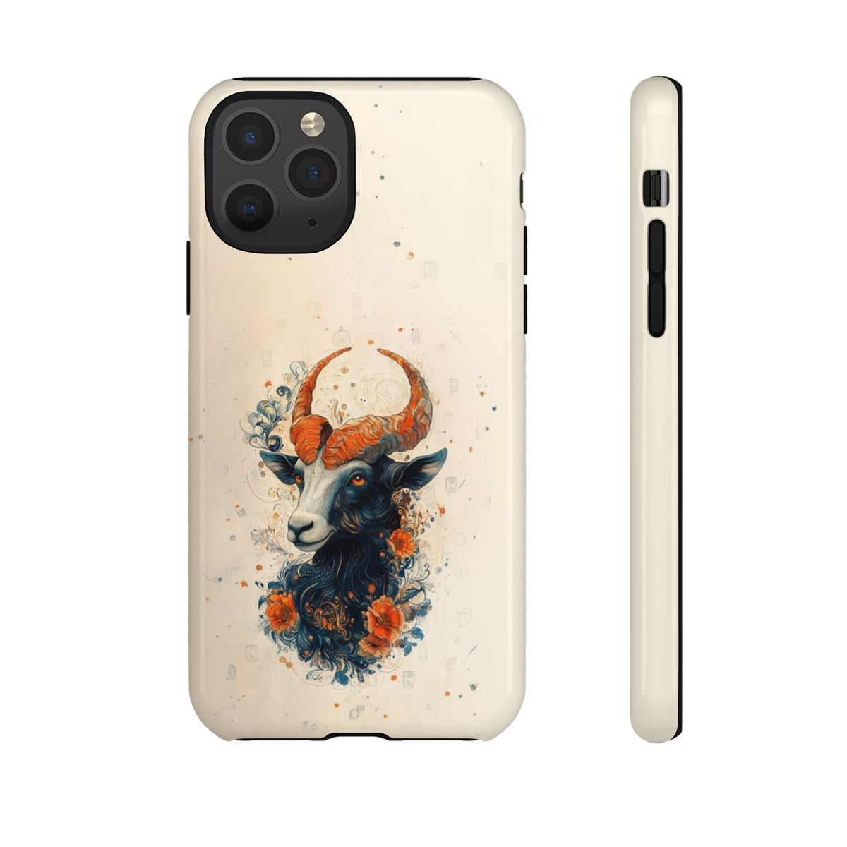 Capricorn Celestial Goat - Tough iPhone Case