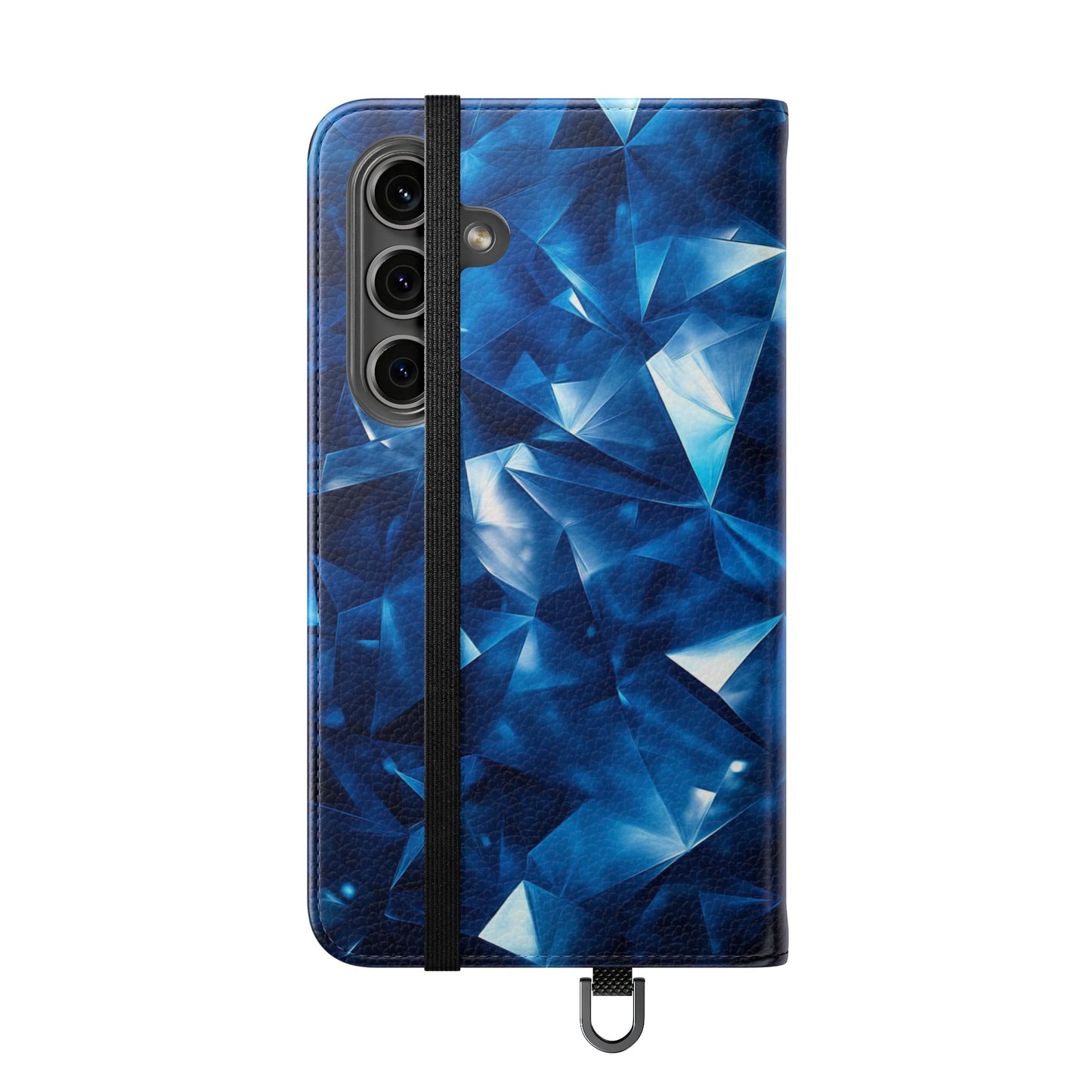 Sapphire Crystal Shards - Wallet Flip Case