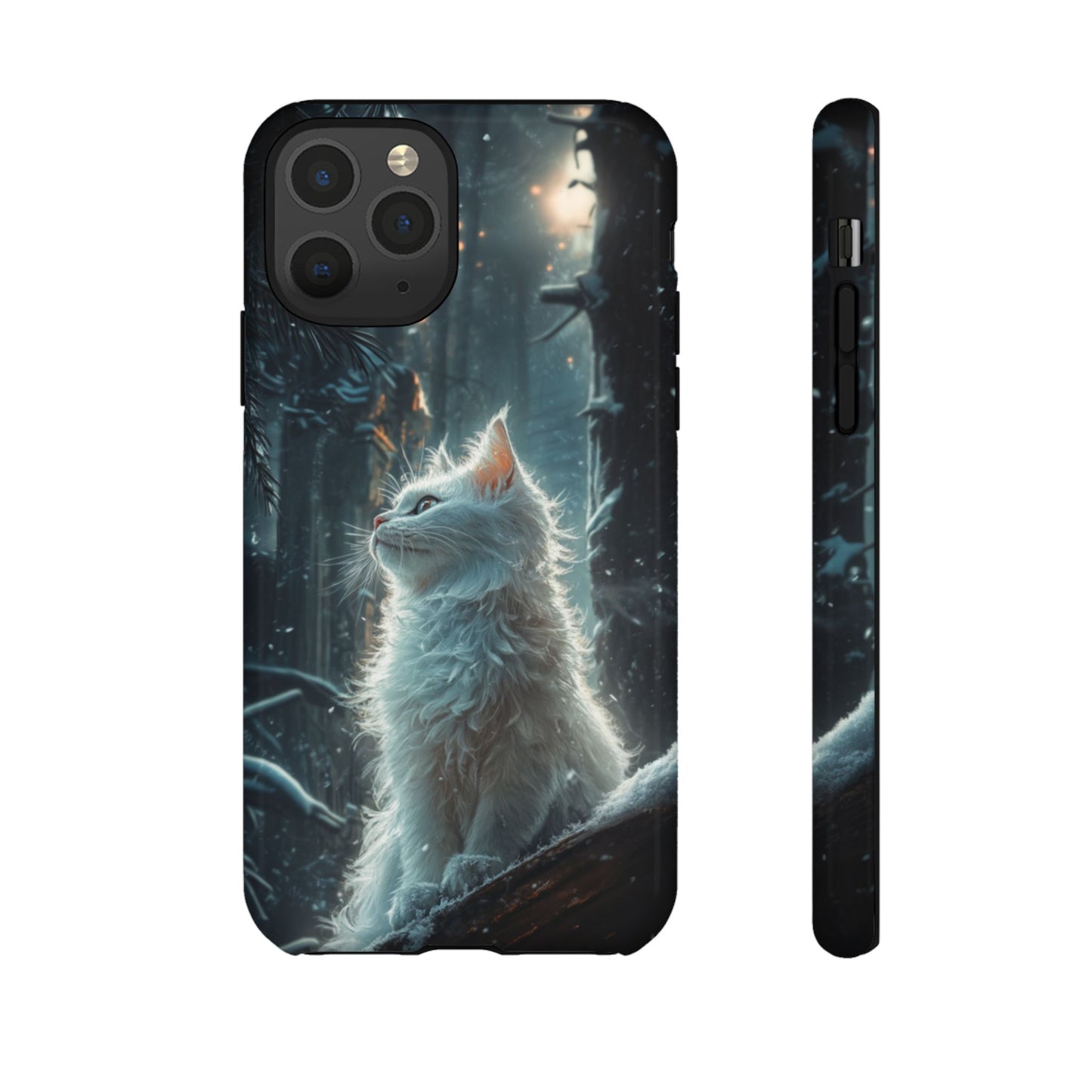 Winter Spirit Cat - Tough iPhone Case