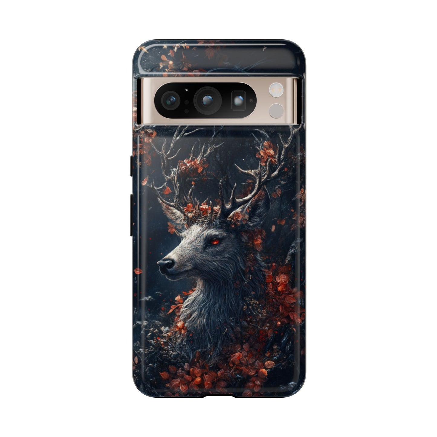 Crimson Stag Blossom – Tough Google Pixel Case