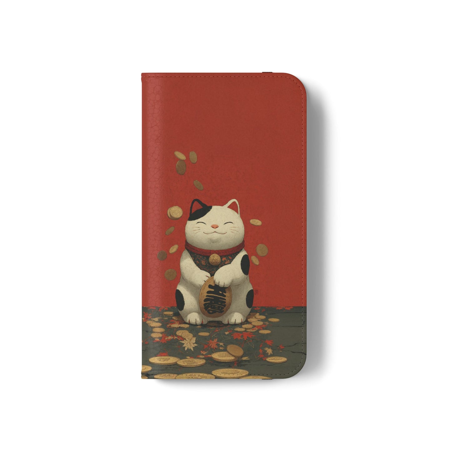 Lucky Cat - Wallet Flip Case